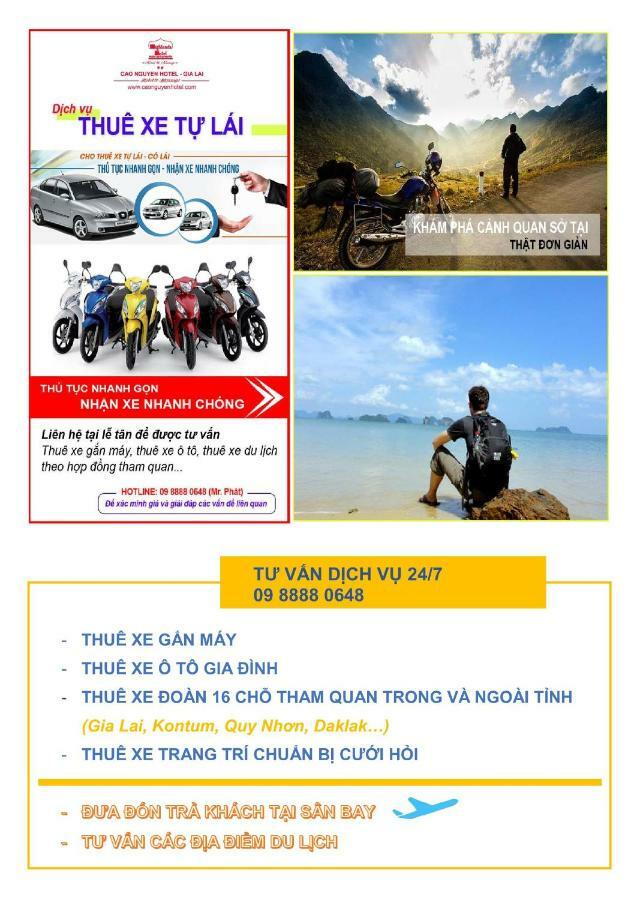 Cao Nguyen Hotel Pleiku Kültér fotó