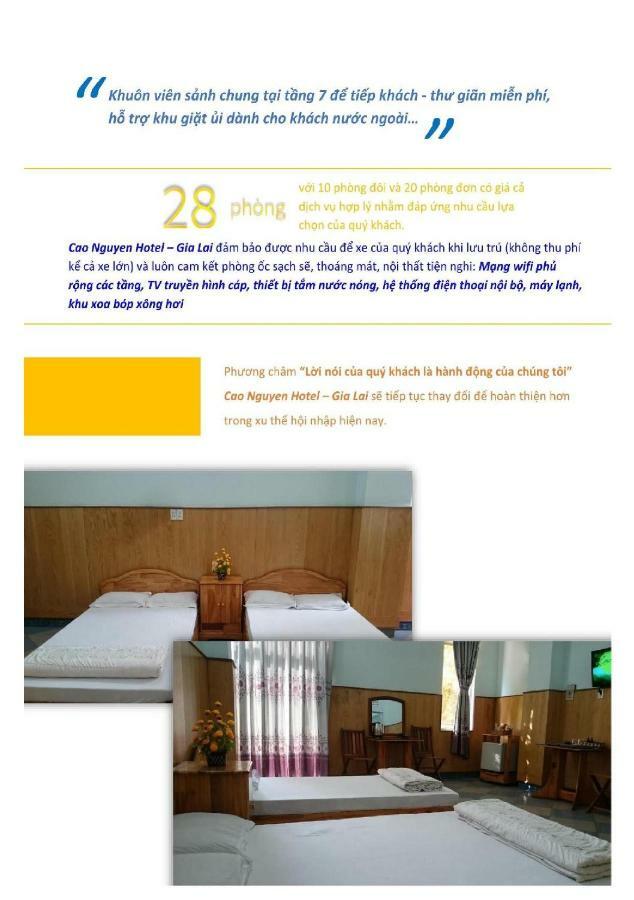 Cao Nguyen Hotel Pleiku Kültér fotó